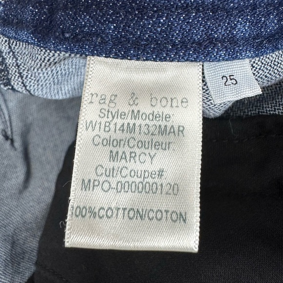 Rag and bone marcy racer denim mini skirt size 25 - Picture 8 of 12